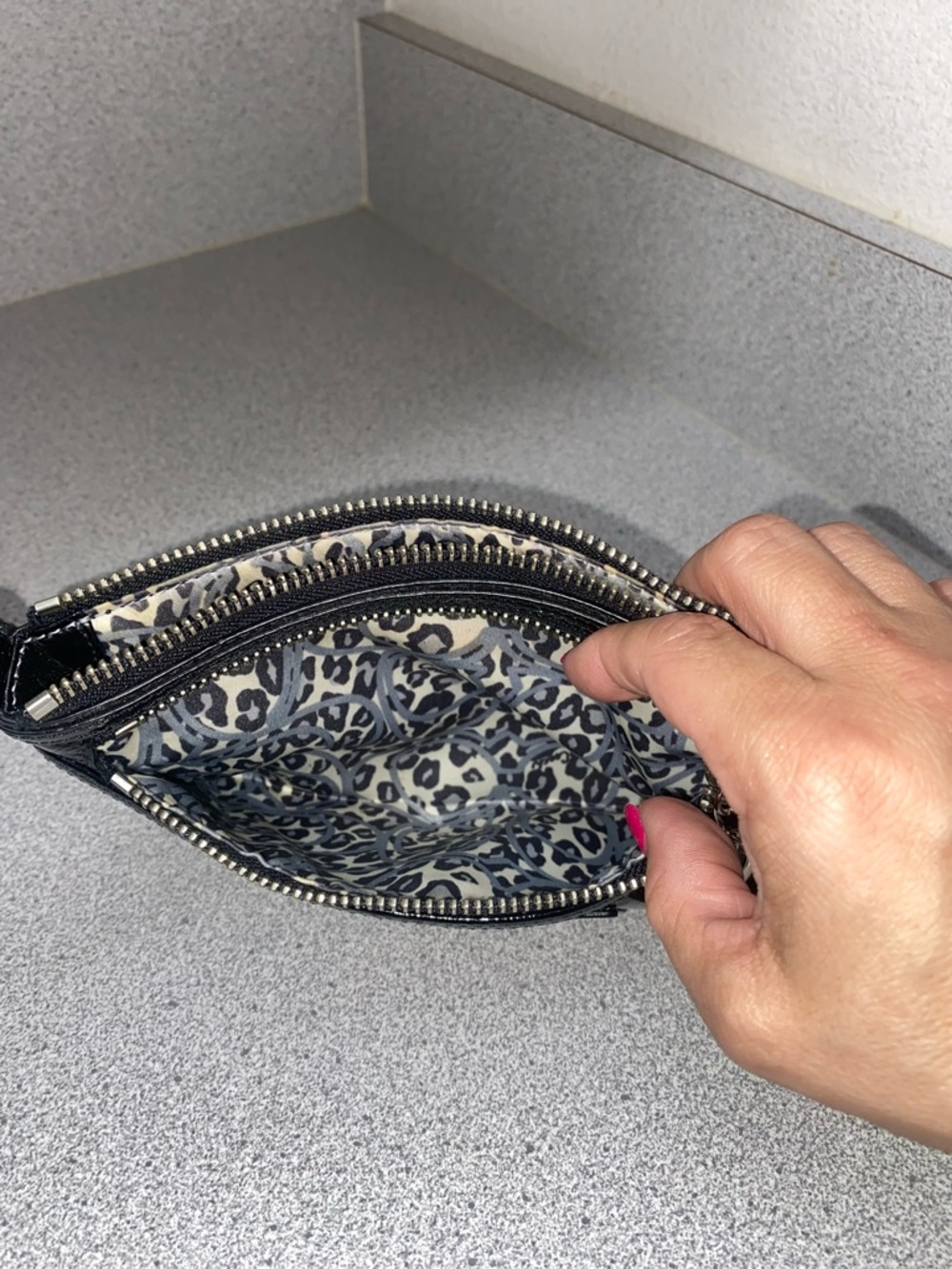 Coach Poppy Vintage Black Patent Mini Shoulder Bag with Silver Hardware EUC - Picture 7 of 15